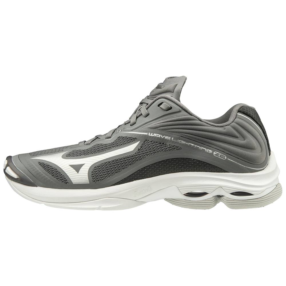 Mizuno Men's Wave Lightning Z6 Volleyball Shoes Grey (430281-QOU)